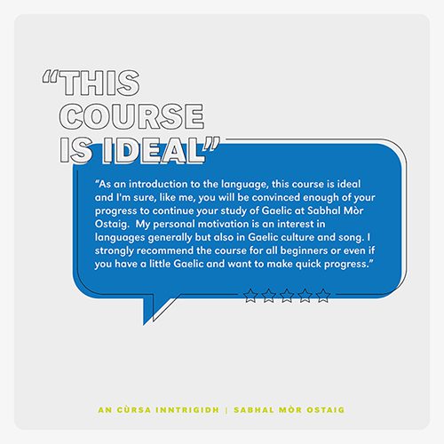 Quote from Student