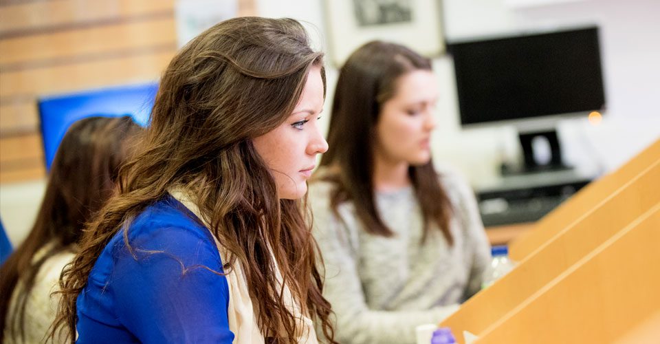 information-skills Picture of two students