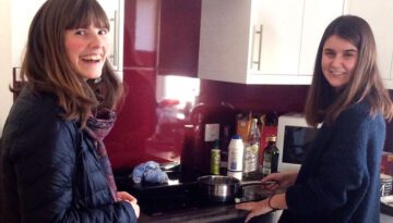 Picture of two students