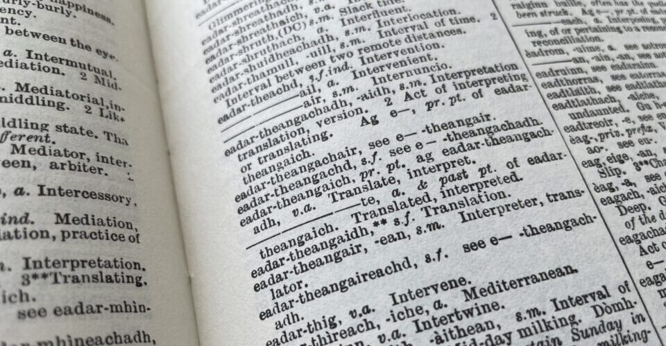 Translation call-to-action DLP Eadar-theangachadh Gàidhlig – Faclair Dwelly