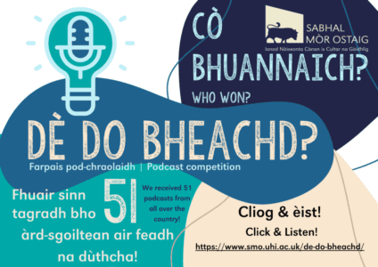 Dè do bheachd (A4 (Landscape)) Dè do Bheachd? Graphic