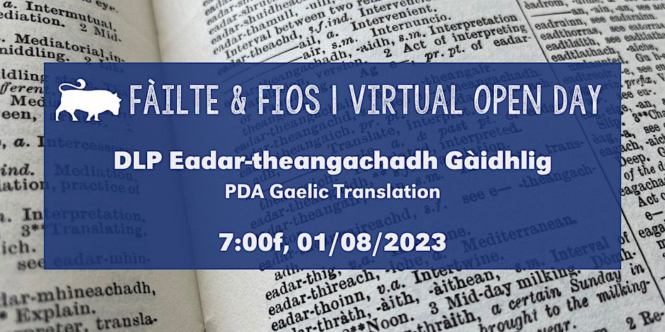 PDA Eadar Theangachadh Gàidhlig