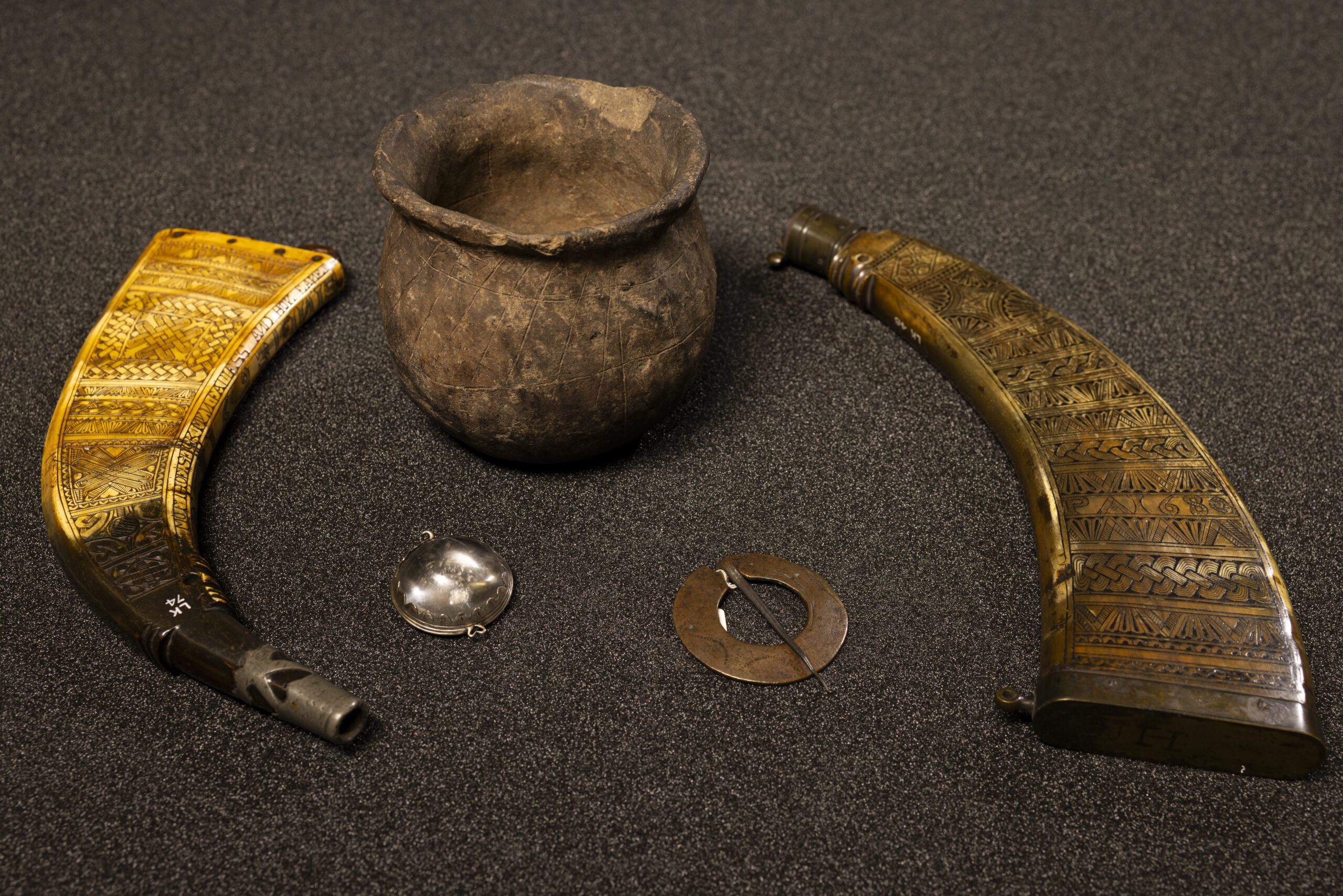 Objects from the collection of National Museums Scotland to be studied as part of new Gaelic language project, Tha Sgeul Ri Innse [credit Duncan McGlynn]