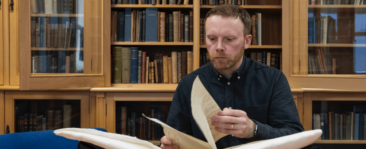 greg Sabhal Mòr Ostaig Library