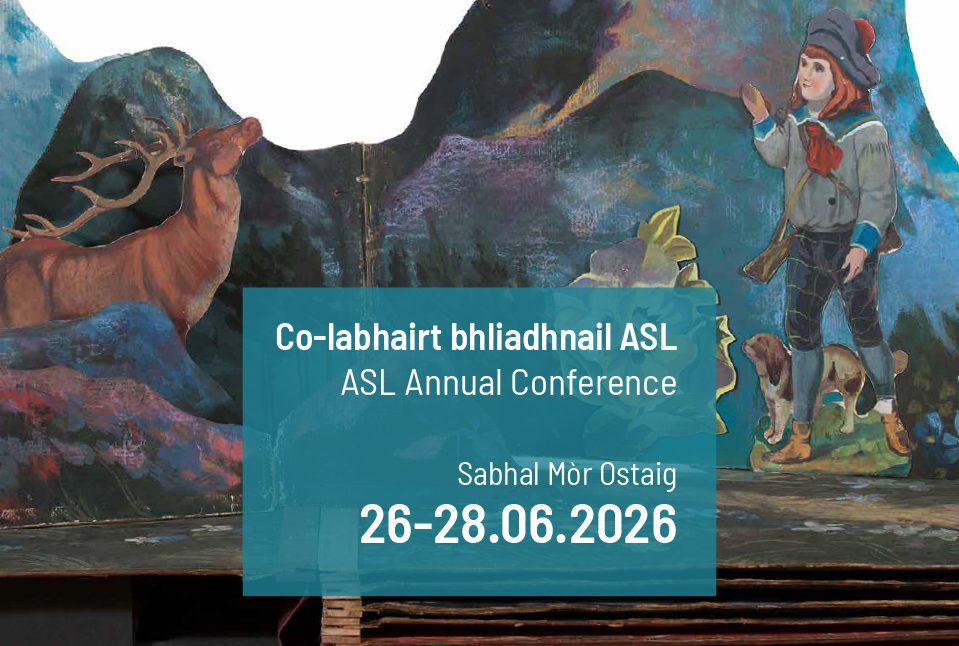 Co-labhairt bhliadhnail ASL 2026 ASL Annual Conference 2026
