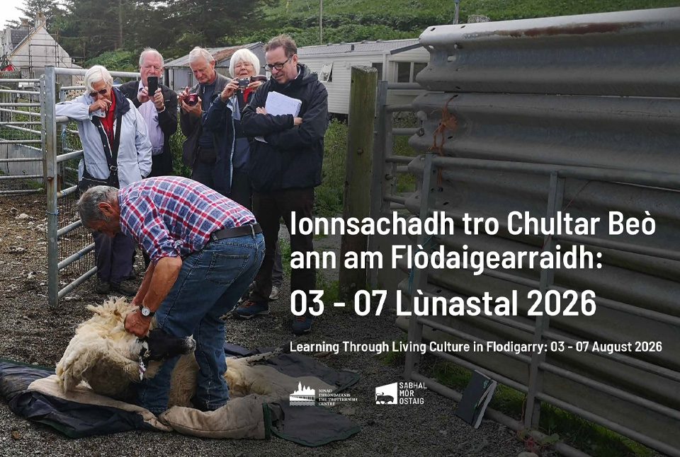 Ionnsachadh tro Chultar Beò